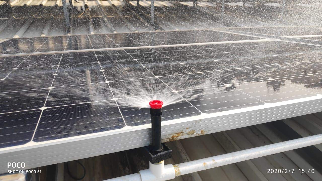 Automatic Solar Cleaning